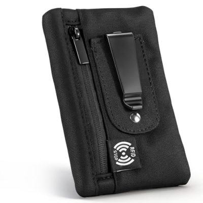 Hidden Clip Travel Wallet