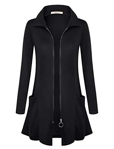 Long Zip Hoodie Jacket