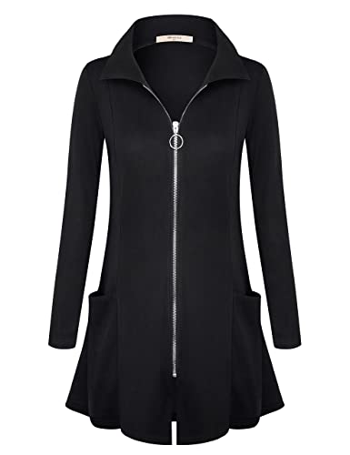 Long Zip Hoodie Jacket