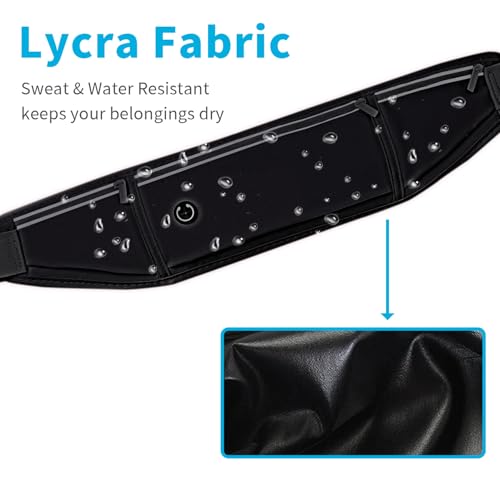 Three-Pocket Running Belt