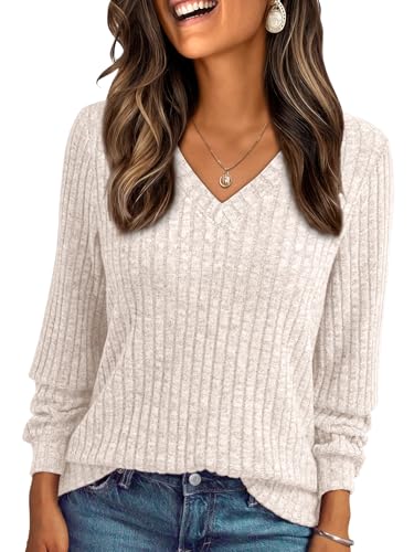 V-Neck Long Sleeve Tunic