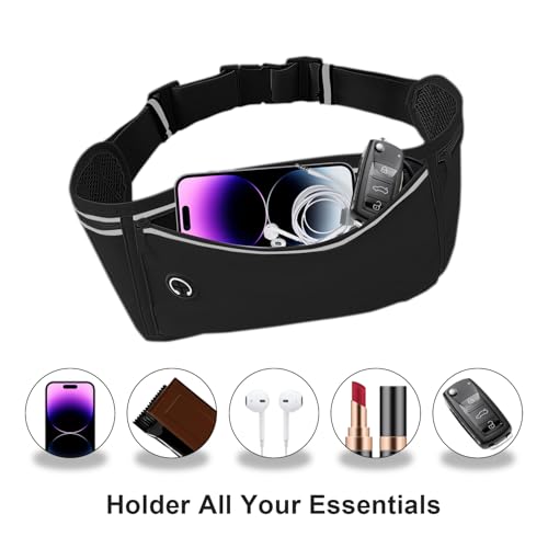 Three-Pocket Running Belt