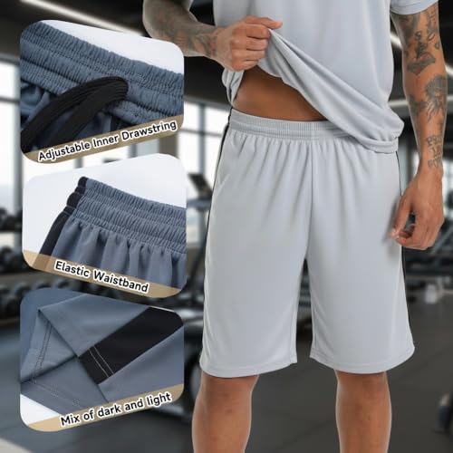 Three-Pack Athletic Shorts Set