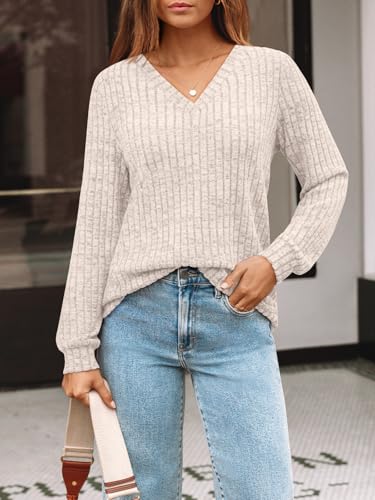 V-Neck Long Sleeve Tunic