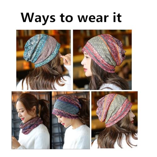 Slouchy Beanie Scarf