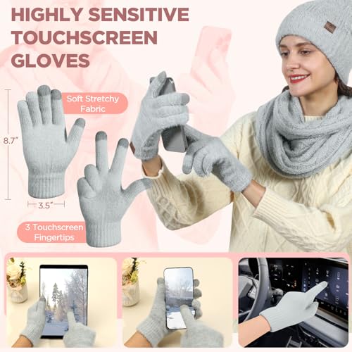 Four-Piece Winter Accessory Set