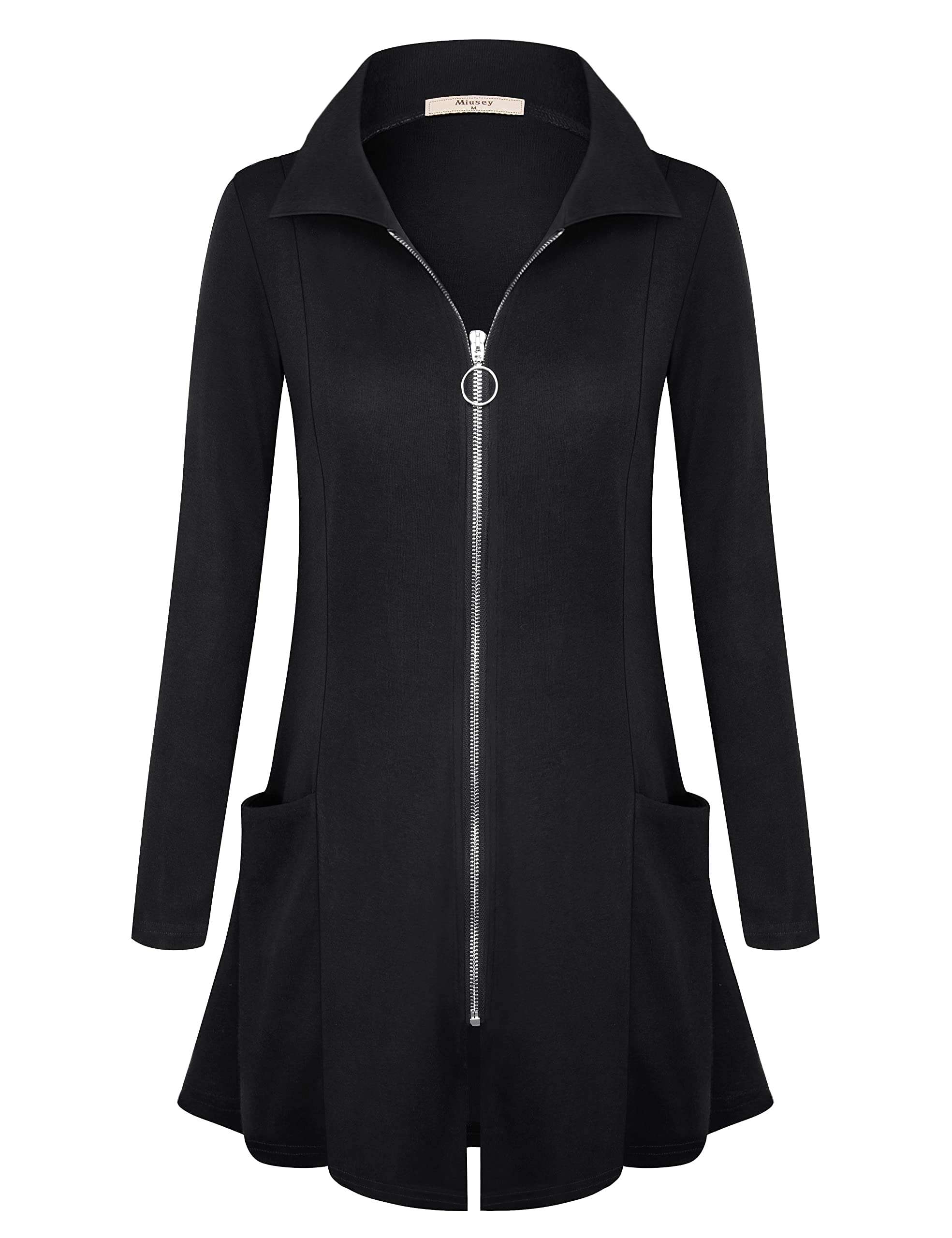 Long Zip Hoodie Jacket