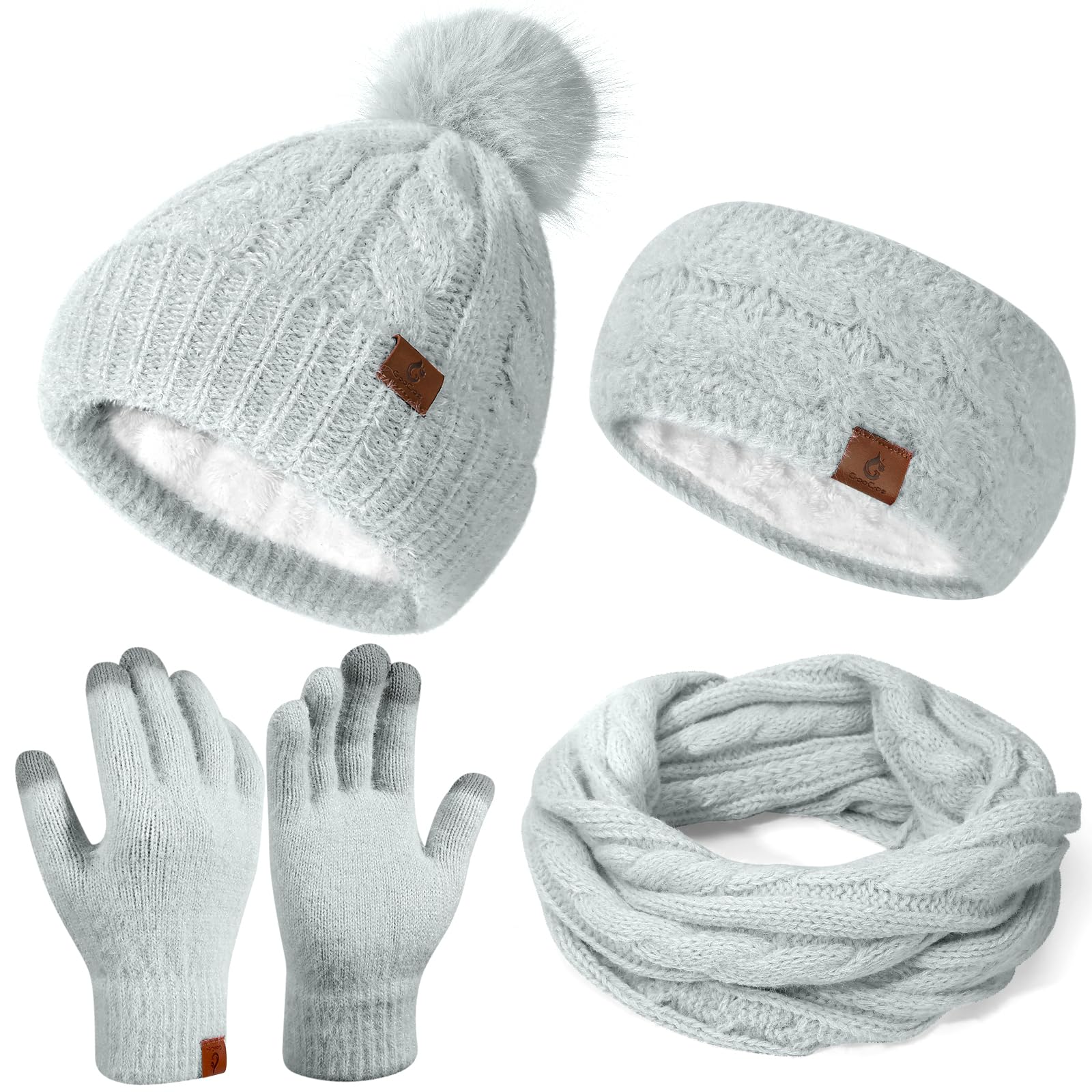 Four-Piece Winter Accessory Set