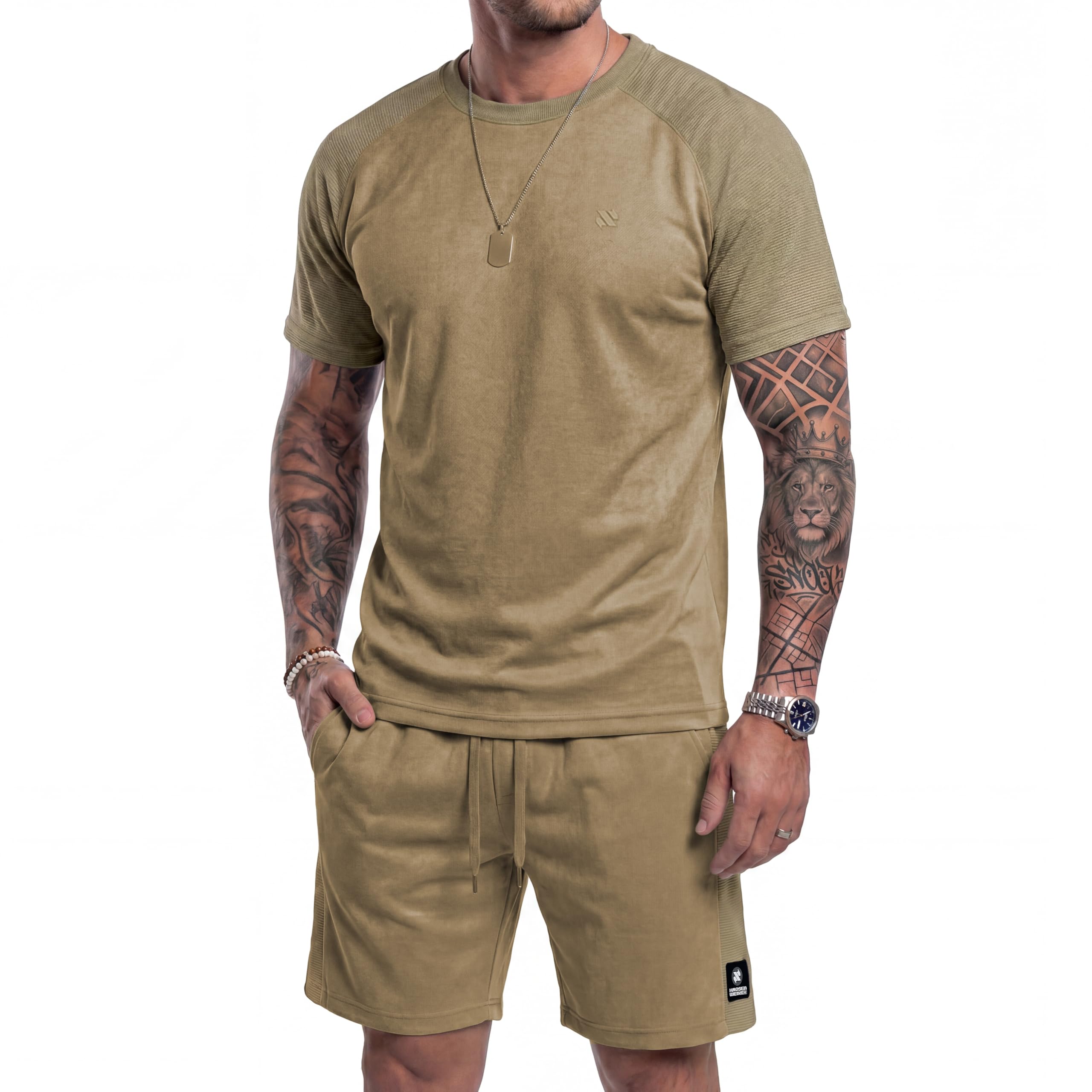 Short Sleeve Tracksuit Set