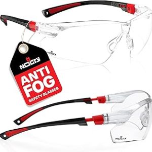 Adjustable Anti-Fog Safety Glasses