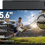 15.6-Inch Android 16 Tablet with 256GB Storage