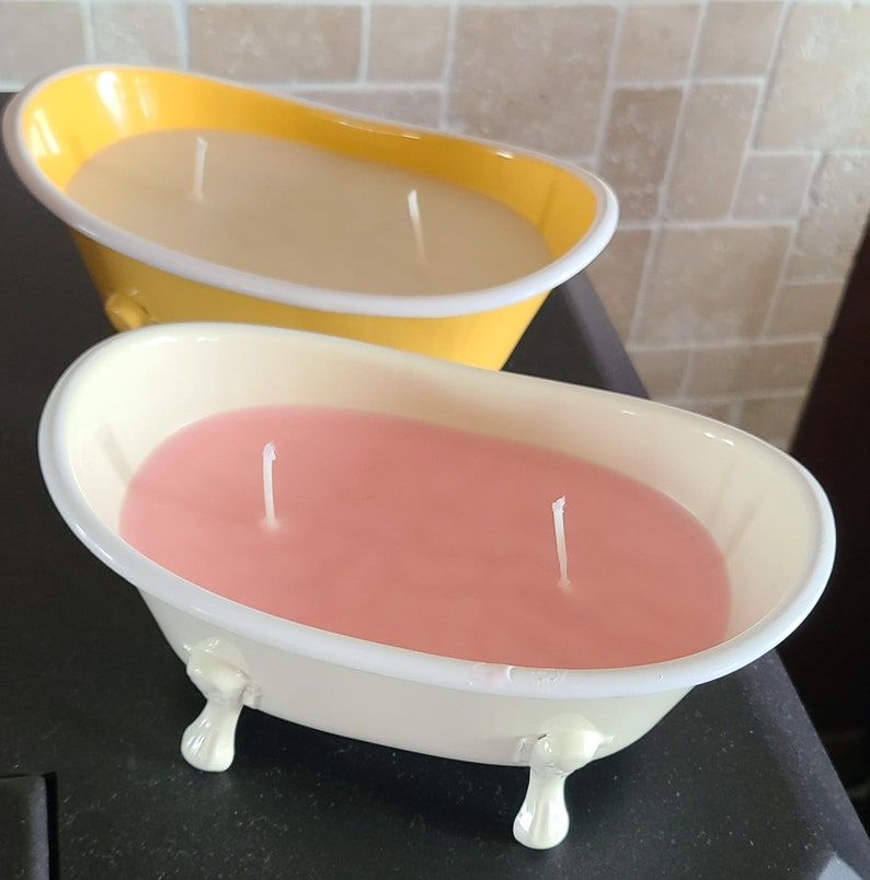 Bath Tub Candle — premium wax