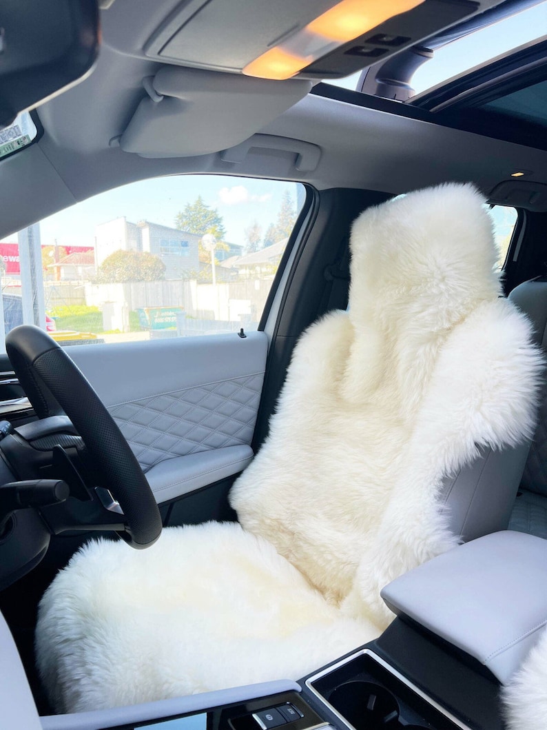 Sheepskin Car Seat Cover
