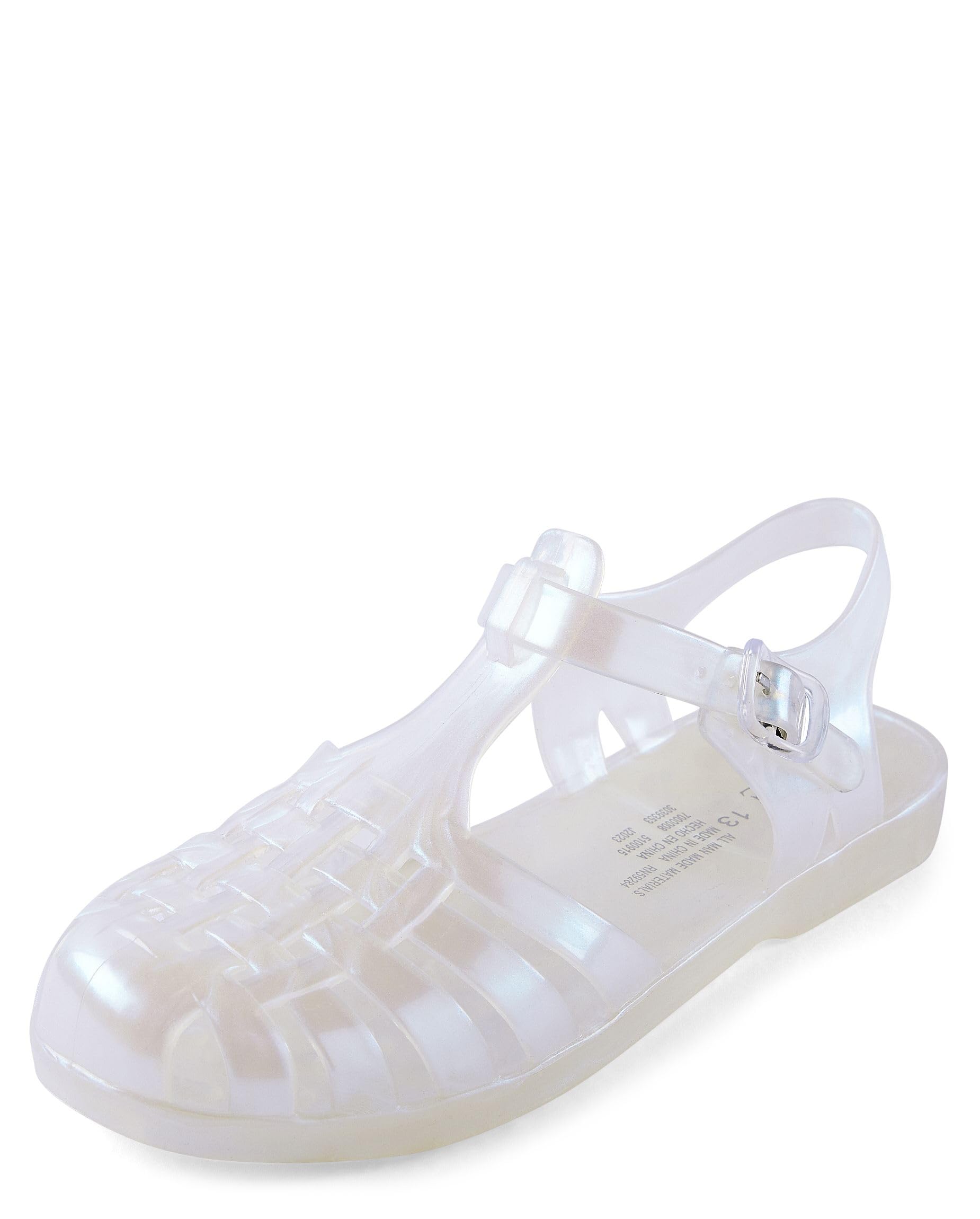 Girls Jelly Fisherman Flats