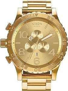 NIXON 51-30 Chrono A083 - 300m Water Resistant Men's Analog Fashion Watch (51mm Watch Face, 25mm Stainless Steel Band)